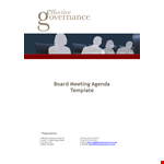 Meeting Minutes for Board of Directors - Corporate Matters example document template
