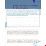 School Library example document template
