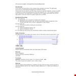 Pythagorean Theorem for Right Triangles example document template