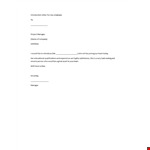 Effective Employee Introduction Letter example document template