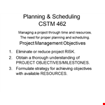 Construction Project Schedule Template - Excel | Efficient Project & Activity Scheduling example document template