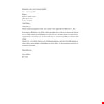 Church Treasurer Resignation Letter example document template