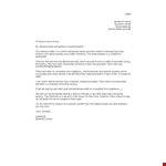 Commercial Rental Reference Letter example document template