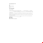 Party Invitation Letter Template example document template