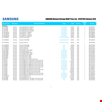 Samsung Memory Storage: Decrease in Price, MSRP and File - Feb example document template