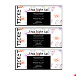 Get High-Quality Raffle Ticket Templates for Your Event | Customizable Options example document template