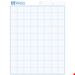 Graph Paper Template: Create Your Own Custom Graphs | eeweb example document template