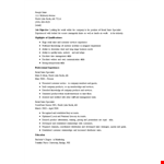 Retail Sales Specialist Resume example document template