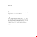 Standard Termination Letter Template example document template