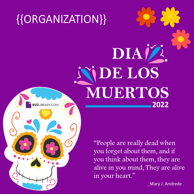 day of the dead post example