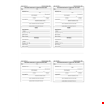 Expense Receipt Template for Reimbursement with Issue and Signature (Inclusive) example document template