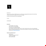 Apply for Restaurant Employment | Get Salary & Company Information example document template