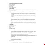 Senior Accounts Executive Resume - Effective Management for Austin Clients example document template
