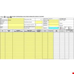 Free Expense Report Template - Streamline Your Finances | Option example document template