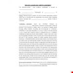 Confidentiality Agreement Template for Parties- Protect Your Sensitive Information example document template