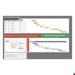 Monthly Gantt Chart Excel Template example document template