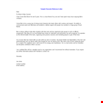 Character Reference Letter Template example document template