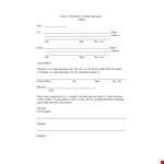 Notice Of Termination Of Rental Agreement example document template