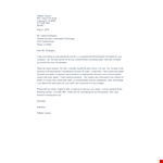 Environmental Consulting Cover Letter - William Rodriguez example document template 