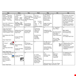 Publisher Calendar Sample example document template