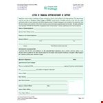 Student Sponsor - Evergreen Valley: Get a Letter of Support Today example document template