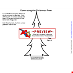 Paper Christmas Tree Template example document template