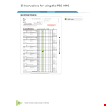 Hospital Chart example document template