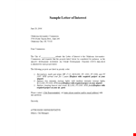 Project Letter of Interest for Oklahoma Airport | Replace Your Outdated Document Templates example document template 