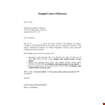 Project Letter of Interest for Oklahoma Airport | Replace Your Outdated Document Templates example document template
