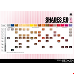Discover Vibrant Shades with Redken Color Chart - Brown and More example document template