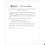 Nursing School Application - Crafting a Strong Cover Letter to Connect with the Position example document template 