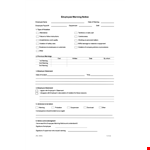 Employee Warning Notice - Take Action Against Employee Violation example document template