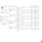 Create Your Family Tree with Our Templates example document template