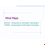 Professional Mind Map Template - Organize Your Thoughts Efficiently example document template