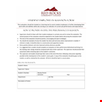 Effective Performance Review Examples for Employees, Students & More example document template