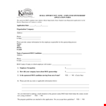 Employer Sponsorship Application | Apply for Sponsorship | County example document template 