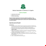 National Association Of Extension Pdf Format example document template