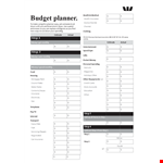 Free Basic Budget Planner - Track Your Spending and Manage Insurance example document template