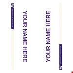 Table Tent Template - Create Eye-Catching Table Tent Designs Effortlessly example document template