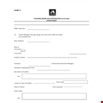 Construction Site Incident Report example document template