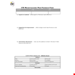 Effective Microteaching Peer Feedback Form: Enhancing Activities, Lessons, and Essential Aspects example document template