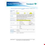 Electronic Expense Receipt example document template