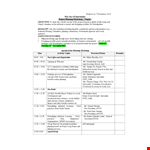 Project Planning Workshop: Activities for Informal Economy example document template 