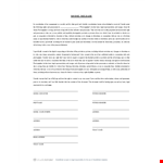 Create a Legally Binding Model Release Form example document template