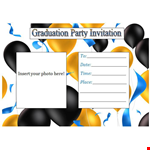 Custom Graduation Invitations | Personalize Your Perfect Invite example document template