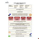 Effective Press Release Template | Improve Your PR Strategy | Contact Us example document template