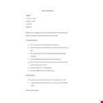 First Job Resume For Mba example document template