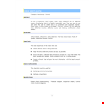 Check Sheet Template example document template