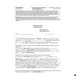 Hospital Note Template example document template
