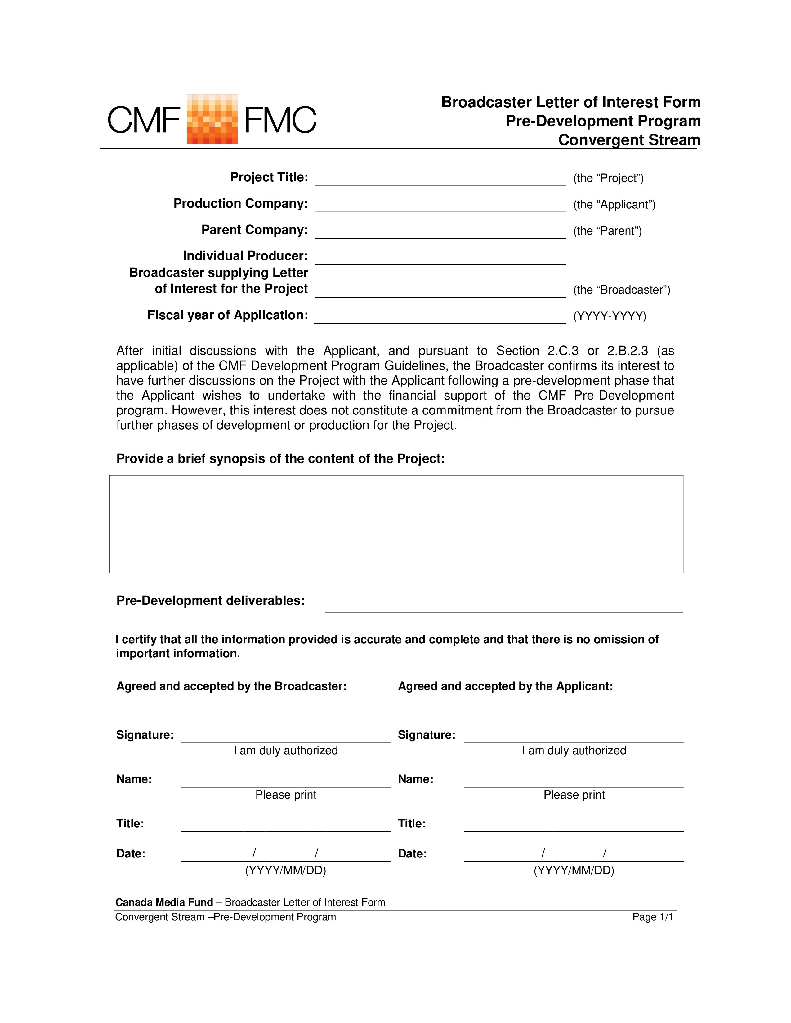 Project Development Writing A Broadcaster s Letter Of Interest project-development-writing-a-broadcaster-s-letter-of-interest